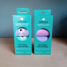 Load image into Gallery viewer, Adios Compostable Dog Poo Bags