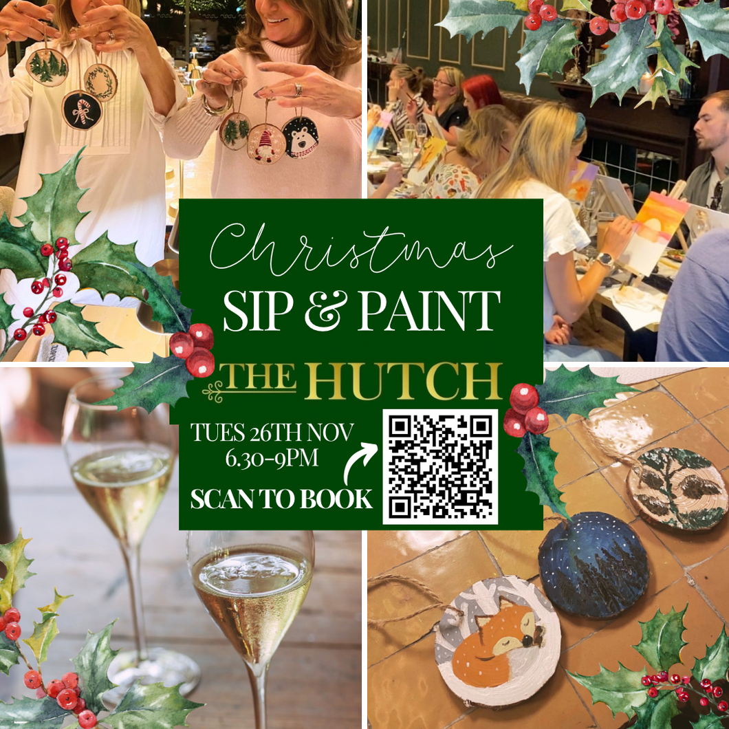 Sip & Paint at The Hutch Cafe