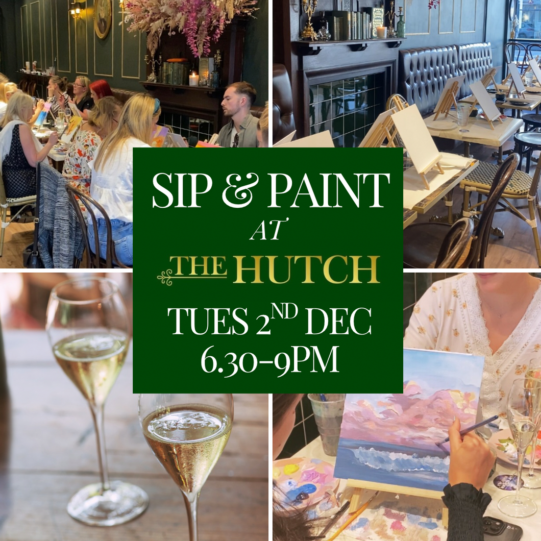 Sip & Paint at The Hutch Cafe