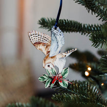 Load image into Gallery viewer, Sophie Brabbins Wooden Christmas Decorations
