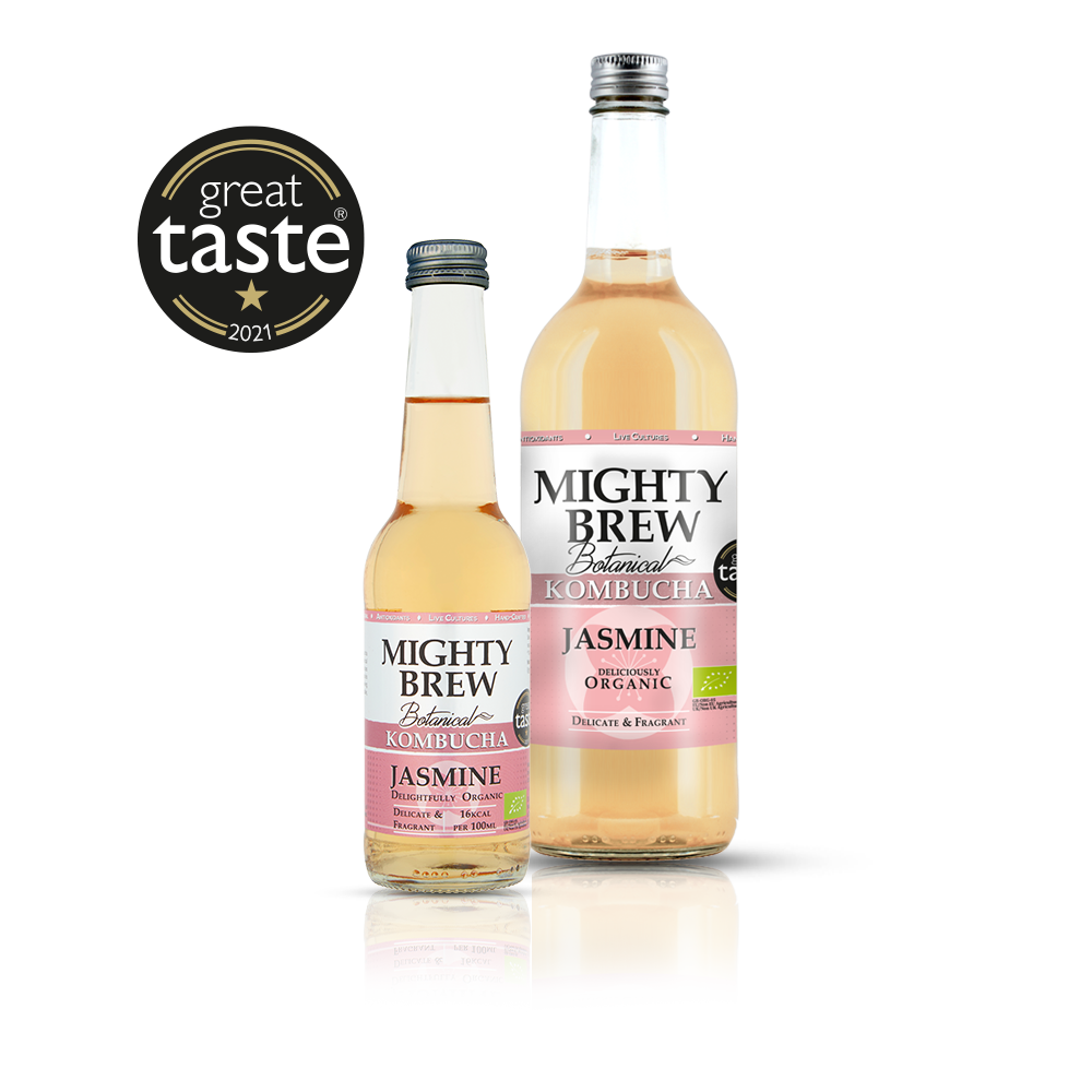 Mighty Brew Kombucha - Jasmine