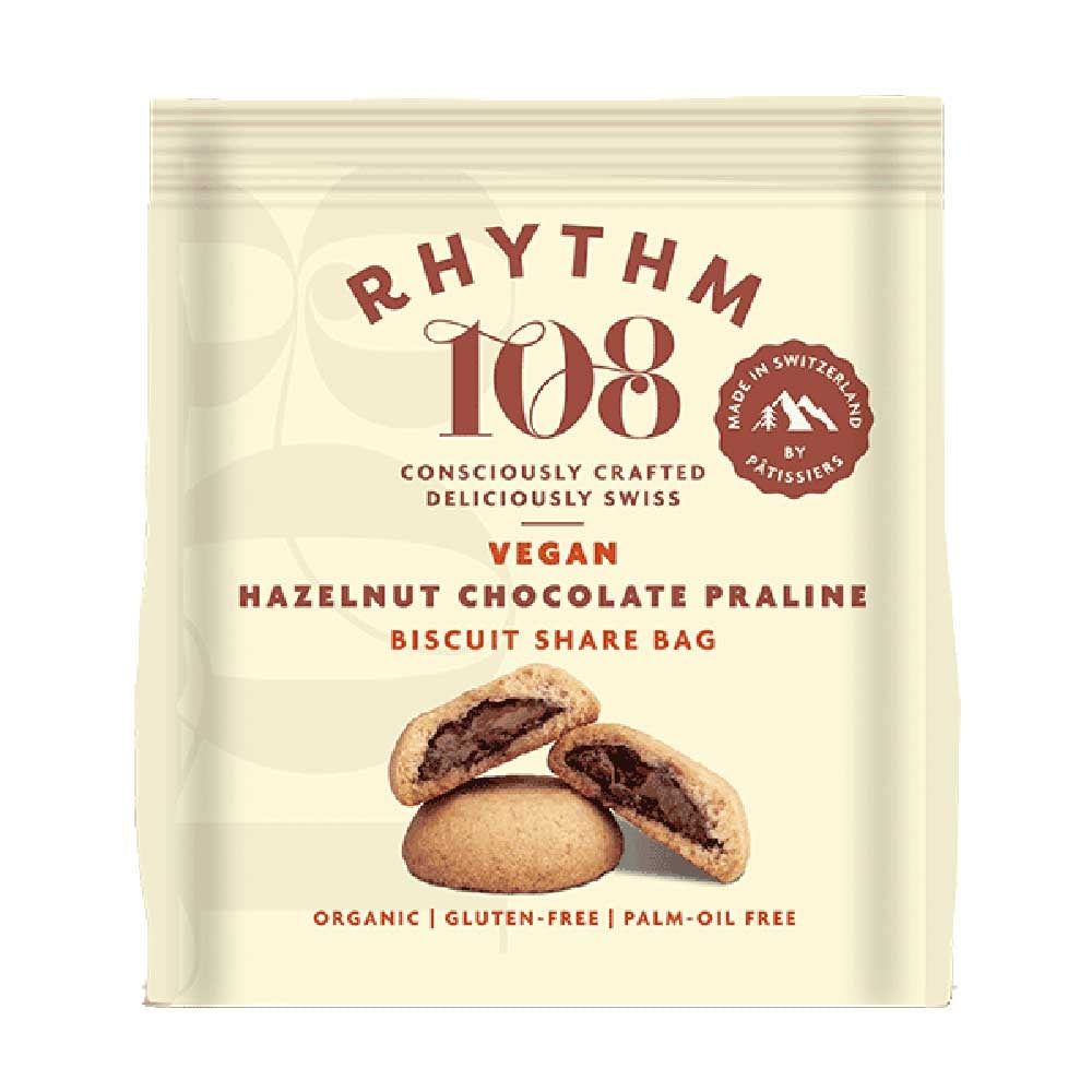 Rhythm 108 Hazelnut Chocolate Praline Filled Biscuits