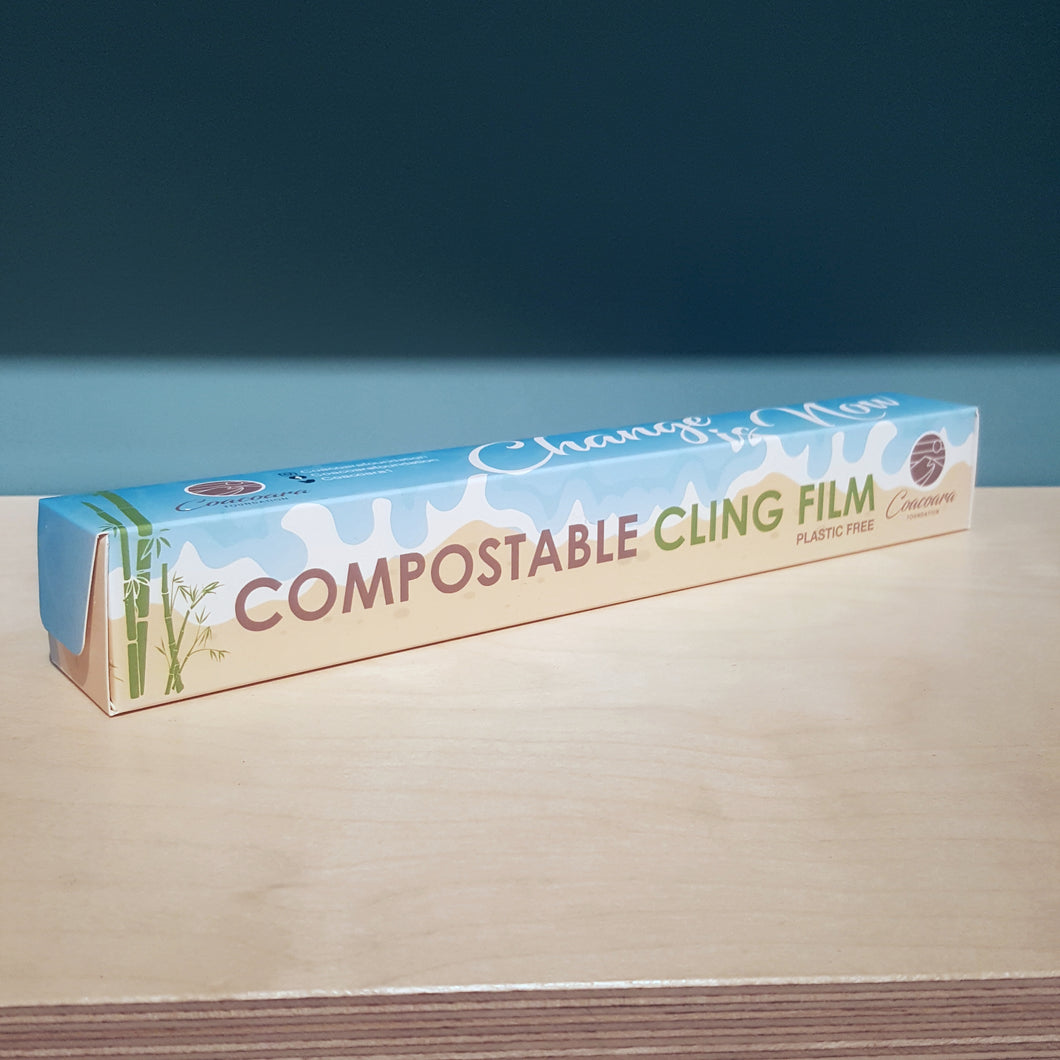 Compostable Plastic-Free Cling Film Wrap