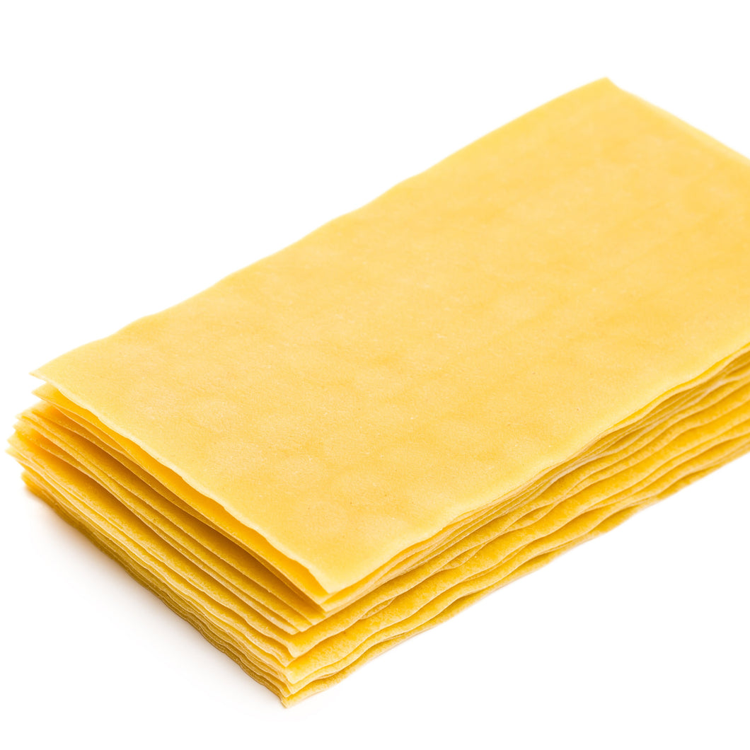 White Lasagne Sheets